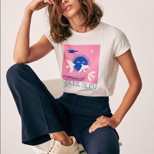 Sezane Soleil Bleu tshirt